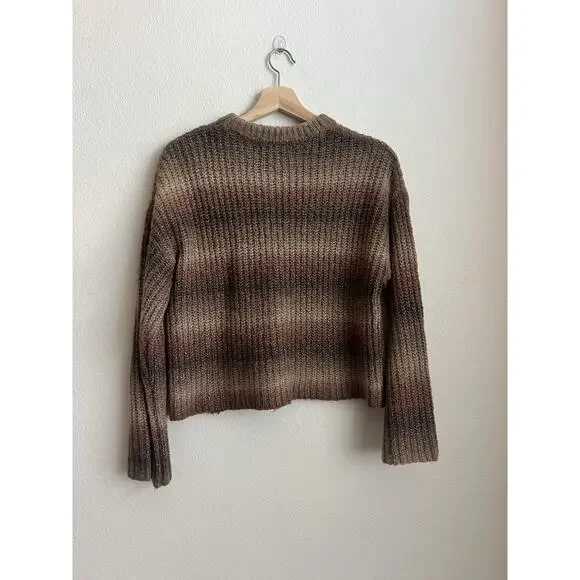 BP. Sweater Women’s Small Space Dye Bell Sleeve - Picture 3 of 6